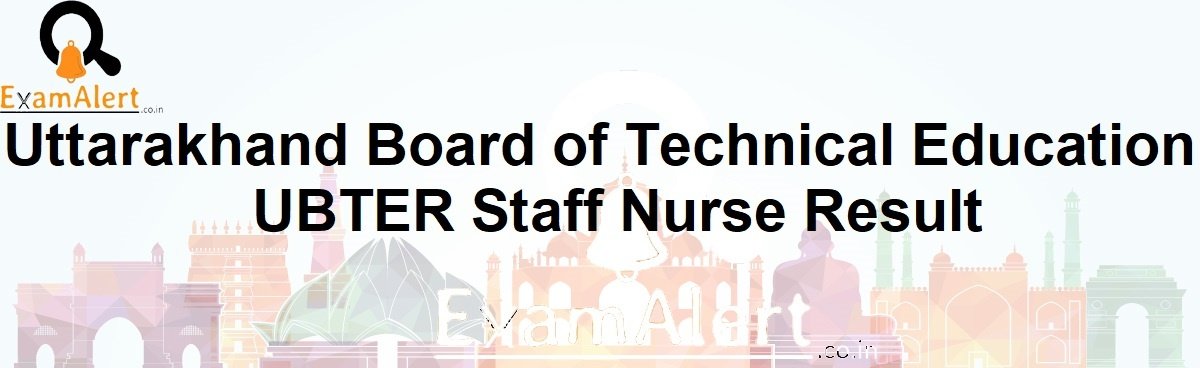 UBTER Staff Nurse Result