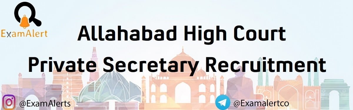 Allahabad High Court Private Secretary Recruitment