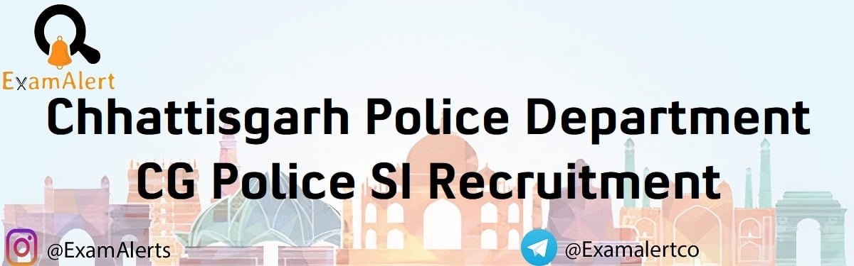 CG Police SI Recruitment