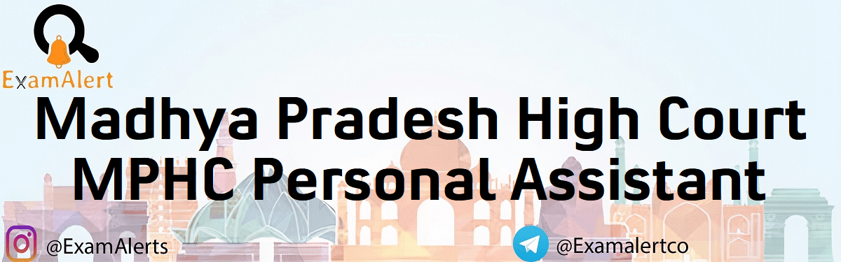 MPHC Personal Assistant Admit Card