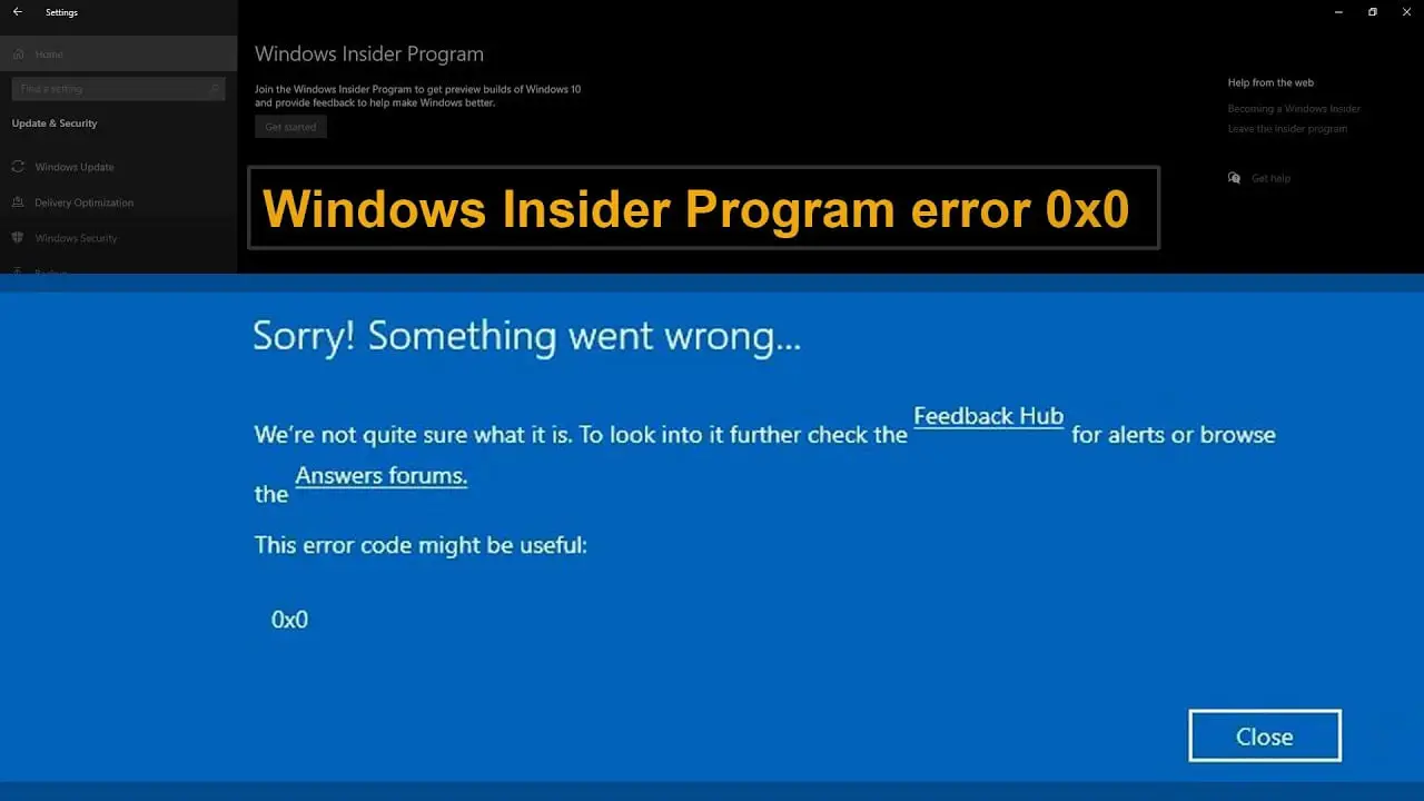 How to Fix 0x0 0x0 Error Permanently in Windows - The Ultimate Guide 1 How to Fix 0x0 0x0