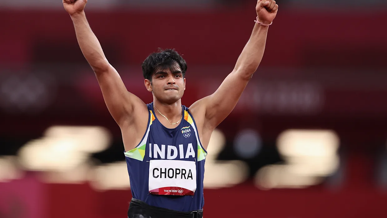 Neeraj Chopra Breaks National Record on return at Paavo Nurmi Games 1 Neeraj Chopra