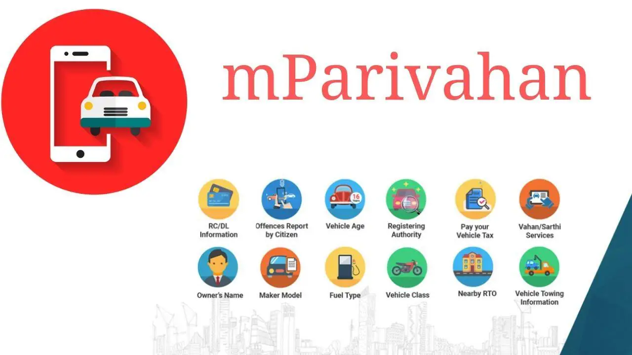 mParivahan App Login, Online Vehicle Details & Check DL RC Status 1 mParivahan