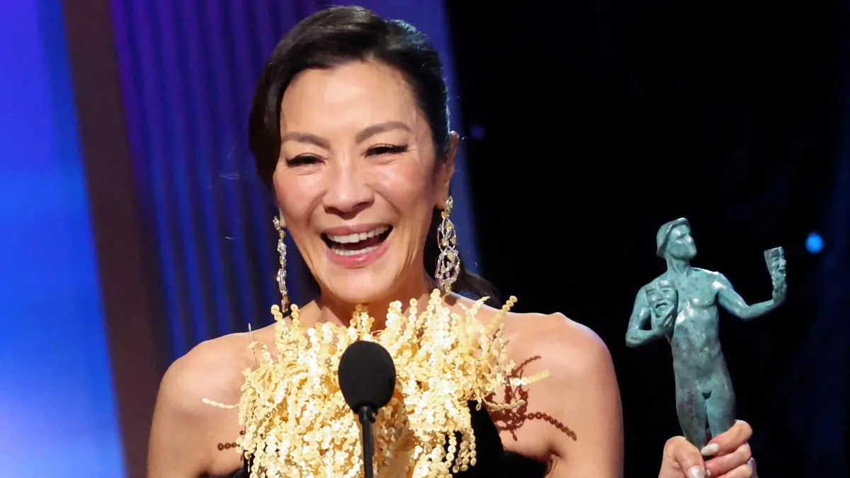 SAG Awards 2023: Michelle Yeoh became the first Asian to win Best Actress 1 Michelle Yeoh