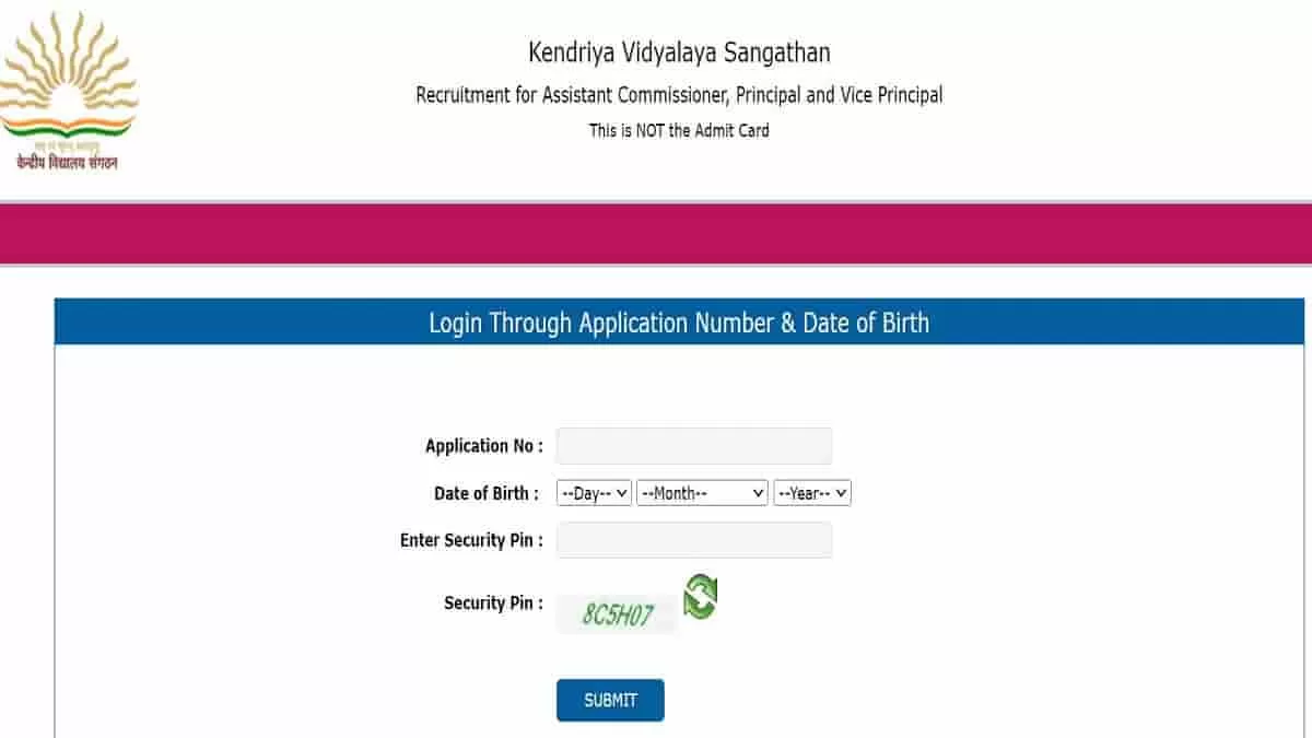 KVS Admit Card 2023 for direct recruitment posts is available now, kvsangathan.nic.in 1 KVS Admit Card