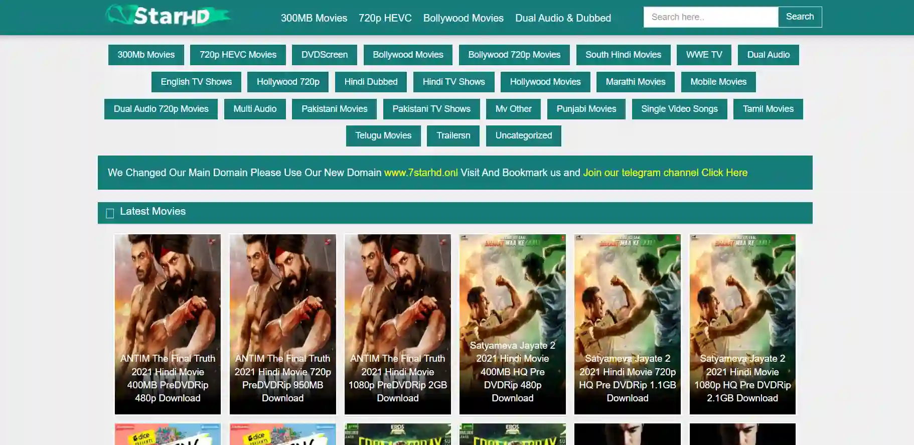 7StarHD 2024 Download Latest Movies In 480p 720p 1080p