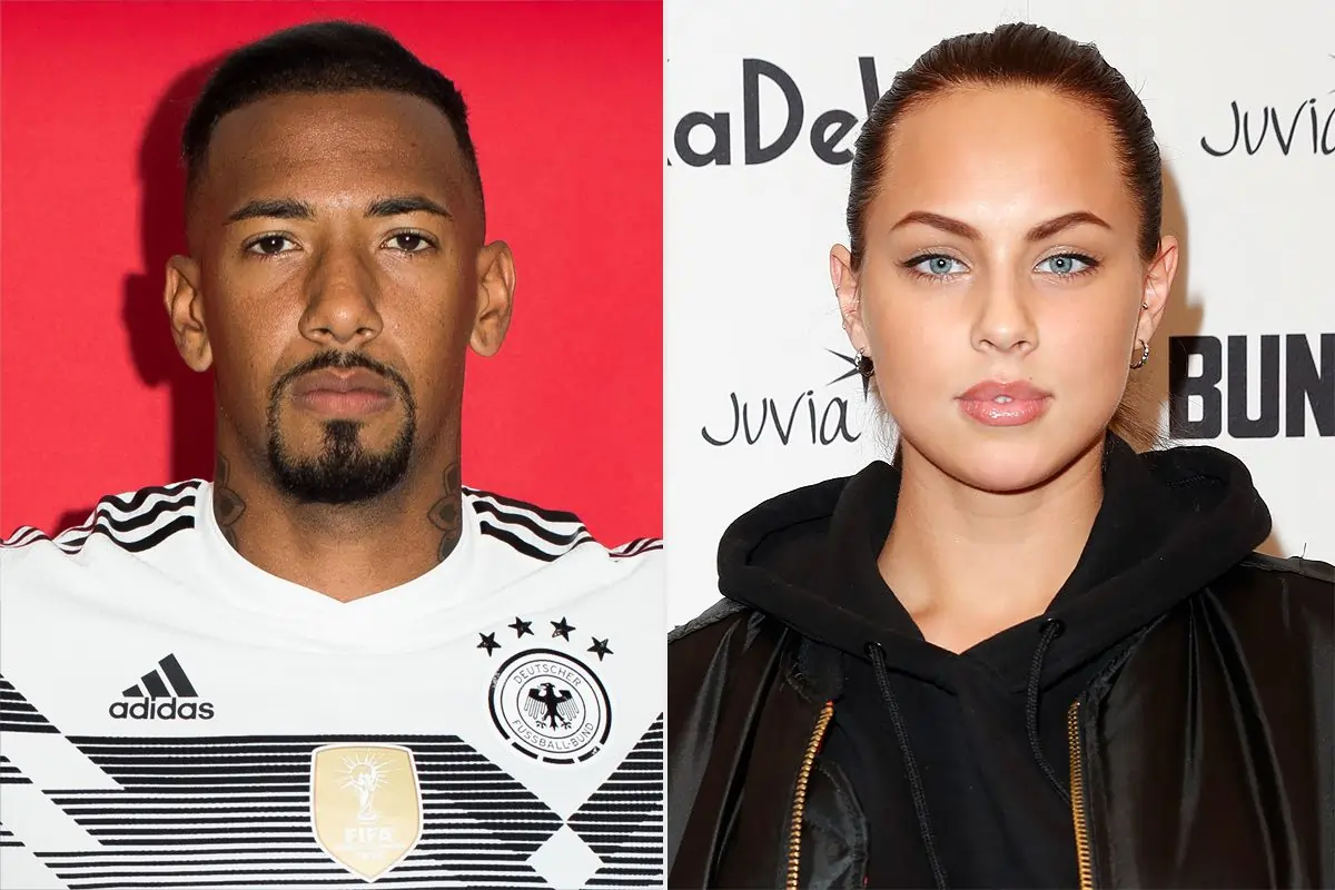 Jerome Boateng and Kasia Lenhardt